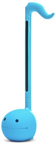 Otamatone Japanese Electronic Musical Instrument Portable Music Synthesizer from Japan by Maywa Denki Studio, Award Winning, Educational Fun Gift for Children, Teens & Adults - Blue