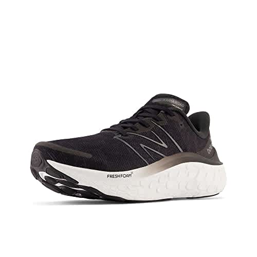 New Balance Men's Fresh Foam X Kaiha Road V1 Running Shoe, Black/Phantom/Dark Silver Metallic, 9.5