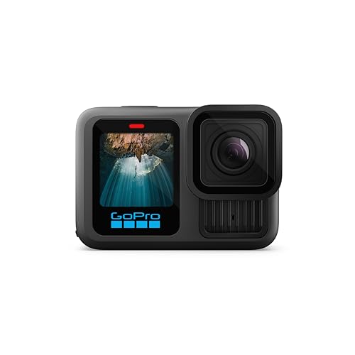 GoPro HERO13 Black - Waterproof Action Camera with 5.3K60 Video, 27MP Photo + Compatability with HB-Series Lenses