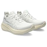 ASICS Women's Gel-Nimbus 26 Running Shoe, 8, White/White