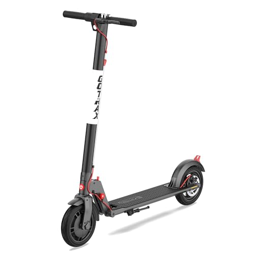 Gotrax GXL V2 - Scooter eléctrico de desplazamiento. Neumáticos llenos de aire de 8.5 pulgadas – 15.5 MPH y 9-12 millas – Versión 2