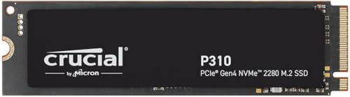 Crucial P310 2TB 2280 PCIe Gen4 3D NAND NVMe M.2 SSD – Hasta 7,100 MB/s – Cambio hasta Gen4, con oferta Acronis, unidad interna de estado sólido (PC) – CT2000P310SSD801