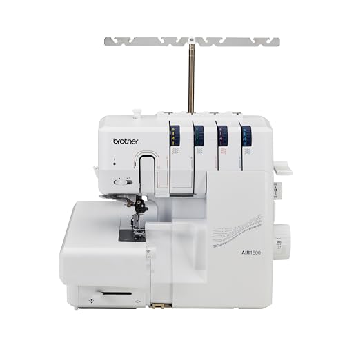 Brother AIR1800 Air Serger with Jet Air Threading, 2/3/4 Thread, LED Lit Work Area