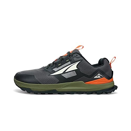 ALTRA Lone Peak 7 Tenis de correr para hombre, Negro/Gris