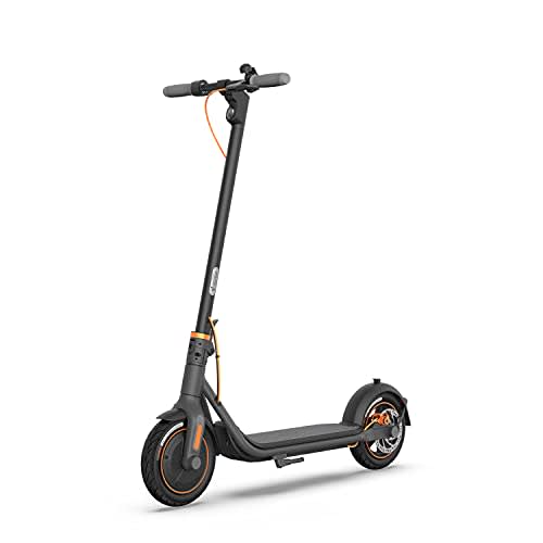 Segway Ninebot F40 Electric Kick Scooter, 350W Powerful Motor, 10-inch Pneumatic Tire, Foldable Commuter Electric Scooter for Adults, UL-2272 Certified