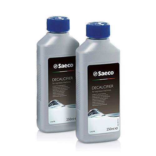 Saeco - Decalcificador para máquinas de café expreso, 8.5 fl oz, paquete de 2