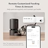 PETLIBRO Comedero automático para gatos, comedero automático WiFi 5G con preservación de frescura, comedero cronometrado para gatos de 5 litros con sensor de alimentos bajo, hasta 10 comidas por día,