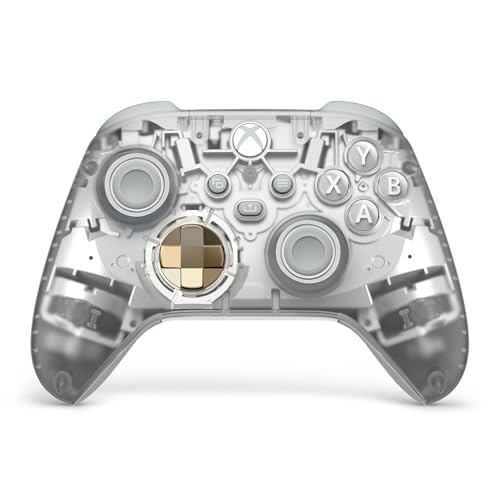 Microsoft Xbox Wireless Controller Ghost Cipher Special Edition - Wireless & Bluetooth Connectivity - New Hybrid D-Pad - New Share Button - Featuring Textured Grip - Easily Pair & Switch Betwe