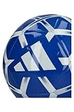 adidas Unisex Starlancer Club Soocer Ball, Blue/White, 3