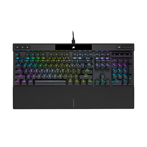 Corsair Teclado mecánico para juegos K70 RGB PRO con cable - Interruptores táctiles Cherry MX Brown - Hipersondeo de 8,000 Hz - Teclas PBT de doble disparo - Compatible con iCUE - PC, Mac, Xbox -