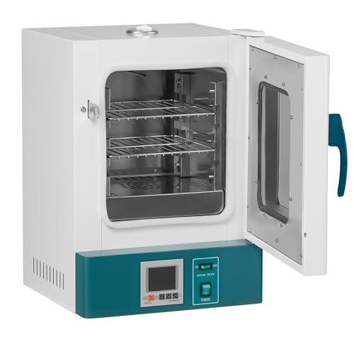 Towallmark Incubadora de laboratorio 20L Control de temperatura exacto 32.0-149.0 °F, incubadora científica Digital Incubadora de laboratorio microbiológico de temperatura constante para germinación