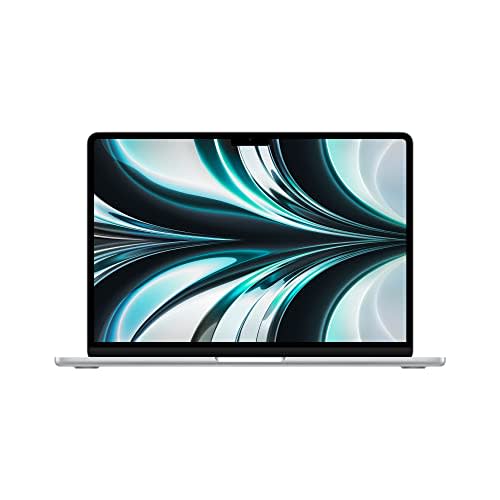 Apple Laptop MacBook Air 2022 con chip M2: diseñada para Apple Intelligence, pantalla de retina líquida de 13.6 pulgadas, 8 GB de RAM, almacenamiento SSD de 256 GB, teclado retroiluminado, cámara