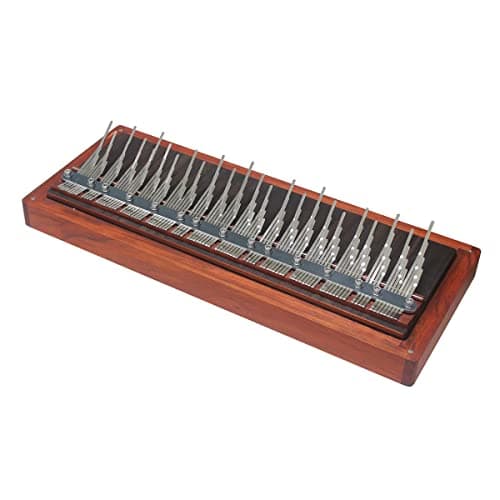 ZSDM Array Mbira - Piano de dedo a escala cromática de 96 teclas y 4 octavas, madera de rosa