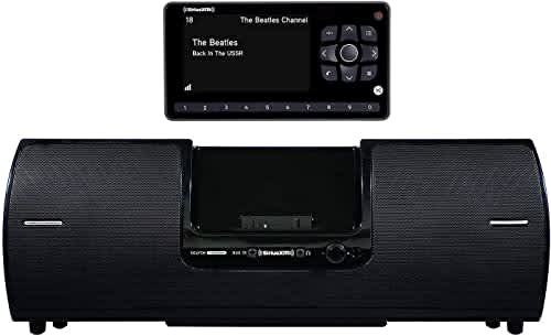 SiriusXM SXSD2 Portable Speaker Dock Audio System & SiriusXM SXEZR1V1 Onyx EZR Satellite Radio with Vehicle Kit with Get 3 Free Months Service with Subscription (Bundle)