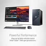 Dell Inspiron 3030 Desktop - Intel Core i7-14700 Processor, 16GB DDR5 RAM, 1TB SSD, Intel UHD 770 Graphics, Windows 11 Pro, Onsite & Migrate Service - Mist Blue