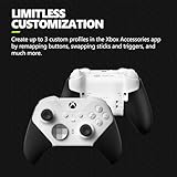 Xbox Elite Series 2 Core Wireless Gaming Controller – White – Xbox Series X|S, Xbox One, Windows PC, Android, and iOS