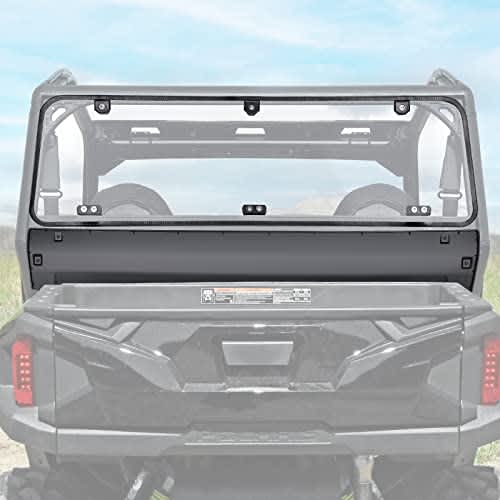 KEMIMOTO Rear Hard Windshield Rear Window Compatible with Polaris General 1000 / General 4 1000 / General XP 1000 / General XP 4 1000 Clear Scratch Resistant Window Accessories