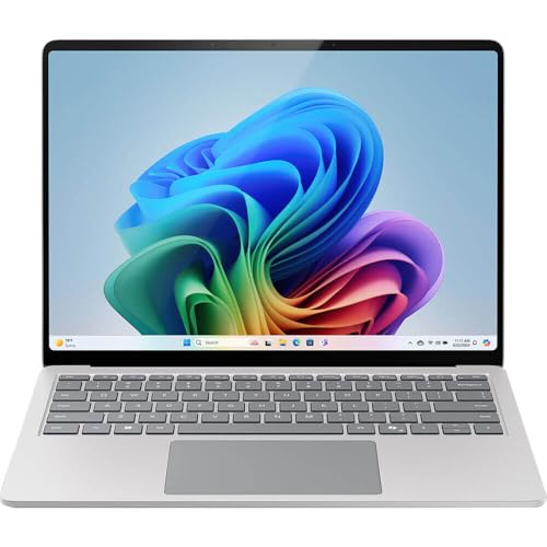 Microsoft Surface Laptop (2024), Windows 11 Copilot+ PC, 13.8" Touchscreen Display, Snapdragon X Plus (10 core), 16GB RAM, 256GB SSD Storage, Platinum