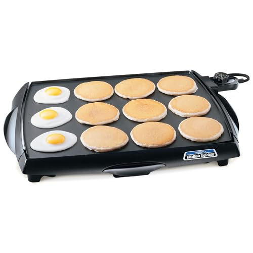 Presto 07046 Tilt 'n Drain Big Griddle Cool-Touch Electric Griddle