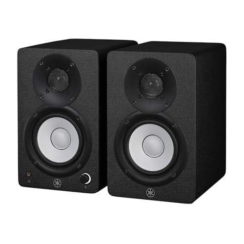 Yamaha HS4 Powered Studio Monitor in Black, Pair (HS4 B)