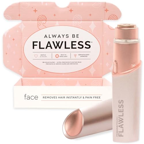 Finishing Touch Flawless Removedor de vello facial para mujer