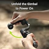 DJI Osmo Mobile 6 - Estabilizador de teléfono inteligente de 3 ejes, barra de extensión, seguimiento de objetos, portátil y plegable, para Android/iPhone, ideal para vlogging y videos, gris pizarra