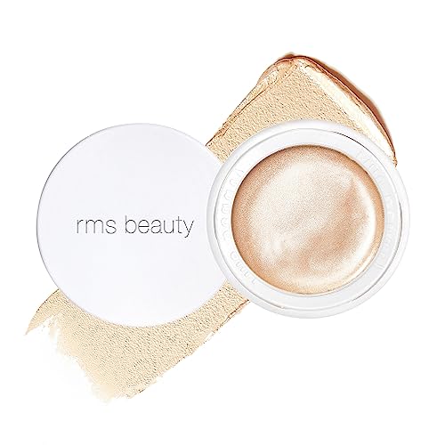 RMS Beauty Luminizer - Cream Highlighter Makeup, Face Highlighter & Inner Corner Eye Highlighter, Glow Balm Dewy Makeup Face Highlighters & Luminizers