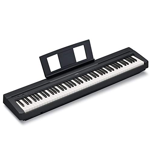 Yamaha P71 - Piano digital con pedal de sostenido y fuente de alimentación (88 teclas)