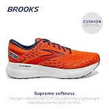 Brooks Men's Glycerin 20 Neutral Running Shoe - Orange/Titan/Flame - 12.5 Medium