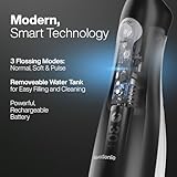 AquaSonic Aqua Flosser - Cordless Rechargeable Water Flosser for Teeth - Waterproof, Portable Oral Irrigator for Dental Cleaning with 5 Jet Tips – Braces Home Travel