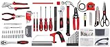 KingTool Kit de herramientas de reparación del hogar de 325 piezas, juego de herramientas de reparación general de hogar/automóvil, caja de herramientas con cajón, kit de herramientas general para el