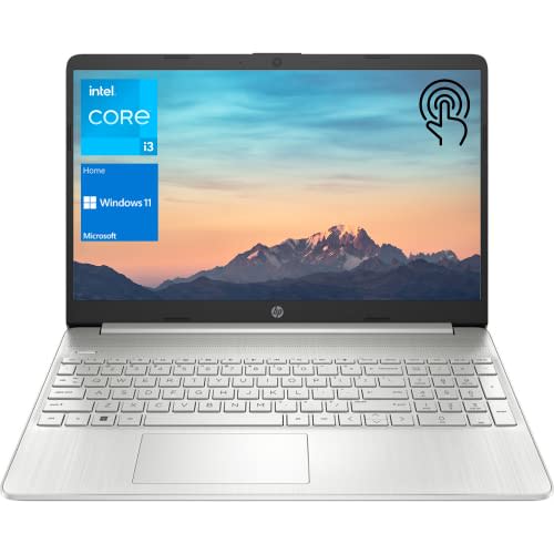 HP Portátil portátil, pantalla táctil HD de 15.6", procesador Intel Core i3-1115G4, 32 GB de RAM, SSD PCIe de 1 TB, cámara web, tipo C, HDMI, lector de tarjetas SD, Wi-Fi, Windows 11 Home, color