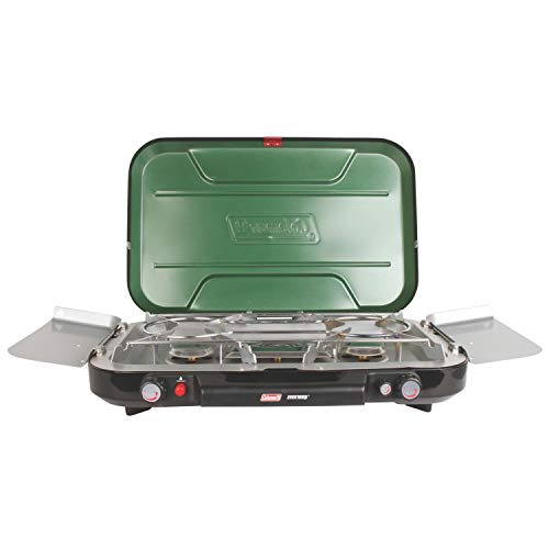 Coleman Gas Camping Stove Even-Temp Propane Stove, 3 Burner