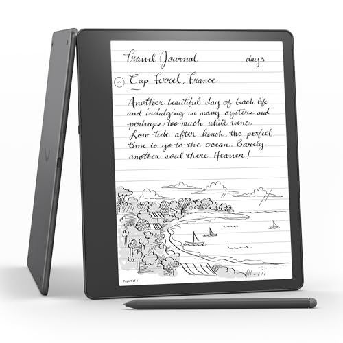 Amazon Kindle Scribe (16 GB): Ahora escribe directamente en libros y documentos. Un Kindle y un cuaderno, todo en uno. Incluye lápiz básico.