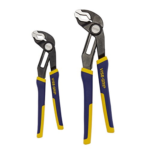 IRWIN Tools VISE-GRIP GrooveLock Pliers Set, V-Jaw, 2 Piece, 2078709