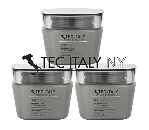 Tec Italy Gel Della Cera Effetto Humedo 9.88 oz (Pack de 3)