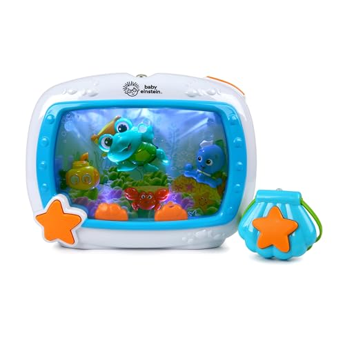 Baby Einstein Sea Dreams - Calmante de juguete con control remoto, luces y melodías para recién nacidos y adultos