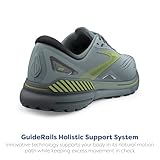 Brooks Men’s Adrenaline GTS 23 Supportive Running Shoe - Cloud Blue/Goblin Blue/Lime - 10.5 Medium