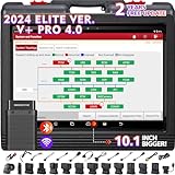  2024 LAUNCH X431 V Pro 4.0 Elite OEM Bluetooth Bidirectional  Scan Tool with All Connectors,Same as X431 Pro3S+,Online Coding&37+ Reset  for All Cars,Key Programming,All-in-1 Auto Scanner for Auto Shops :  Automotive