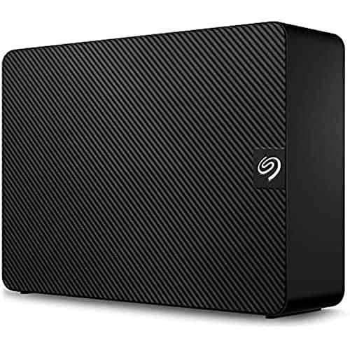 Seagate Expansion Desktop 14TB, disco duro externo, USB 3.0, servicios de rescate de 2 años (STKP14000400)