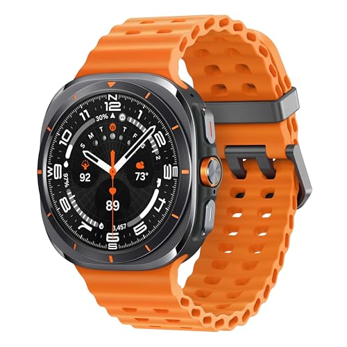 SAMSUNG Galaxy Watch Ultra 1.850 in LTE AI Smartwatch con puntuación de energía, consejos de bienestar, seguimiento de frecuencia cardíaca, monitor de sueño, rastreador de fitness, GPS, 2024, gris