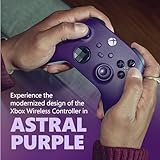 Xbox Core Wireless Gaming Controller – Astral Purple – Xbox Series X|S, Xbox One, Windows PC, Android, and iOS