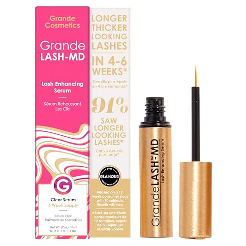 Grande Cosmetics GrandeLASH-MD Lash Enhancing Serum, 0.0 fl oz - Suministro de inicio para 6 semanas