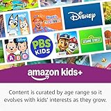 Amazon Tablet Fire 7 Kids, 7", edades de 3-7, con contenido sin anuncios que les encanta a los niños, garantía de 2 años sin preocupaciones, controles parentales, 16 GB, azul, (último lanzamiento)