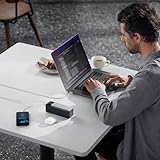 Anker Banco de energía 737, cargador portátil de 3 puertos para portátil de 24,000 mAh con salida de 140 W, pantalla digital inteligente, compatible con iPhone 16/15/14/13 Series, Vision Pro, Samsung,