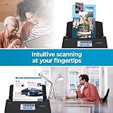 ScanSnap iX1600 Wireless or USB High-Speed Cloud Enabled Document, Photo & Receipt Scanner with Large Touchscreen and Auto Document Feeder for Mac or PC, 17 watts, Black