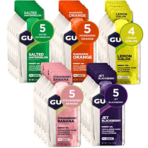 GU Energy Labs Nutrición Original Gel energizante para deportes, 1, 1