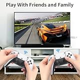 Wireless Retro Handheld Game Console, Retro Game Console, Built-in 20,000+ Plug-and-Play Retro Video Games, Equipped with 9 classic simulators, 4K HD HDMI Output and Dual 2.4G Wireless Controller