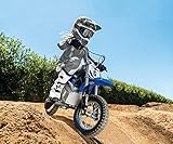 Razor MX350 Dirt Rocket - Bicicleta eléctrica todoterreno para mayores de 13 años, hasta 30 minutos de tiempo de conducción continua, neumáticos llenos de aire de 12 pulgadas, freno trasero accionado