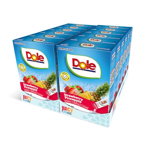 Dole Strawberry Pineapple - Powder Drink Mix - Sugar Free & Delicious, Makes 72 Flavored Water Beverages